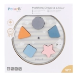 houten educatief spel Polarb – vormen en kleuren sorteren