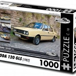 Puzzle RETRO-CARS Škoda 120 GLS 1000 pieces