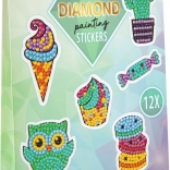 Grafix Diamond Painting – Treats Stickers, set of 12