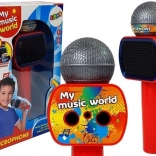 Microfono karaoke wireless per bambini Bluetooth rosso