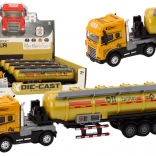 Ensemble tracteur-citerne 1:24 avec lumières et sons – jaune