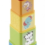 Kleurrijke stapeltoren Fisher-Price