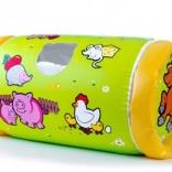 Opblaasbare rol met belletjes Mijn eerste diertjes 42 × 23 cm