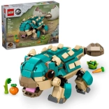 LEGO Jurassic World Little Ankylosaurus Bumpy – building set for kids