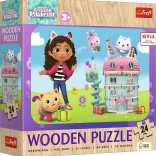 Wooden Puzzle Happy Gabby and Friends 24 Pieces