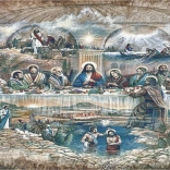 Diamond painting Laatste Avondmaal 80 × 40 cm