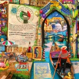 Puzzle Life as an Open Book: Venice 4000 Pieces BLUEBIRD
