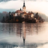 Puzzle Church on Lake Bled 1500 pieces