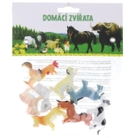 Vidám háziállatok – műanyag figurák csomagban