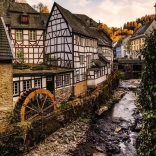 Puzzle 1000 pieces Germany postcard RAVENSBURGER