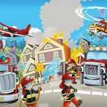 Wooden Puzzle Firefighters – Heroes 50 Pieces