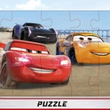 Puzzle Cars 3: Lightning with Outline 25 Pieces