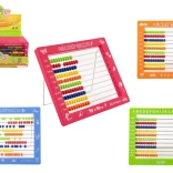 Children's abacus with 100 beads, plastic 19 × 16 cm