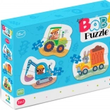 Dodo kids’ puzzles Transport 3-in-1 (2, 3, 4 pieces)