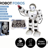 Robot interattivo FOBOS 40 cm, parla ceco, con telecomando e ricarica USB