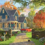 Eurographics Puzzle Blue Country House 1000 Pieces