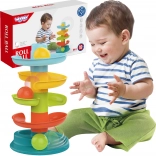 Woopie Children's Marble Run Set Spiral + 3 Marbles