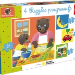 Educa puzzle Petit Ours Brun 4 in 1 (12–25 pieces)