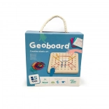 Wooden board for creative creation - Geoboard B. Toys