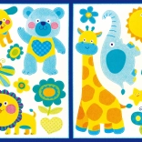Small Foot Animal Stickers