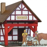 Bindingsværkssmedje træbyggesæt