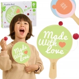 Klasična igra Paddle Ball znamke Classic World za otroke 3+