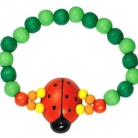 Bracelet pour enfants avec coccinelle