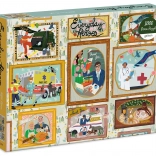 Galison Puzzle Everyday Heroes 1000 Pieces
