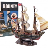 3D Puzzle Ship Bounty 125 Pieces