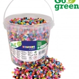 Perles à repasser Playbox Go Green en seau 5000 pcs