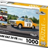 Retro Puzzle Volga GAZ 24 VB 1000 pieces