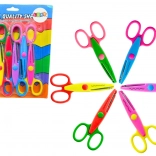 Kreativne škare Šareni dekorativni uzorci za scrapbooking 6 kom.