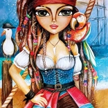 Beautiful Pirate Puzzle 1000 Pieces