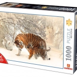 Tiger With Cub Puzzle, 1000 Pieces