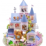 2Kids Toys pohádkový zámek – miniaturní domeček s LED osvětlením