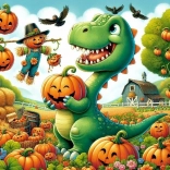 Cute Dinosaur Puzzle 50 Pieces