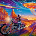 puzzle 1000 pieces dreamscapes: mad ride