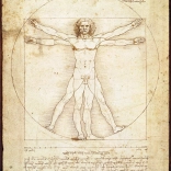 EUROGRAPHICS Puzzle Vitruvian Man - Human Body Proportions 1000 Pieces
