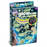 Brainstorm Wall Stickers Glow-in-the-Dark Stars and Sea Creatures