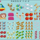 Larsen Puzzle Picture Counting for Kids 10 Pieces
