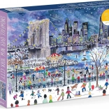 Puzzle Snowstorm over New York 1000 Pieces GALISON