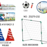 Set di calcio per bambini con porta, pallone e pompetta