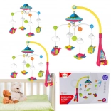Baby Crib Mobile UFO with Airplanes and Projector