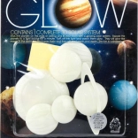 Lichtgevende 3D-planeetjes 4M – set zonnestelsel voor aan de muur