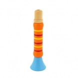Sifflet en bois coloré 12 cm pour enfants