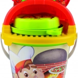 Androni zandset Pizza Friend, 7-delig