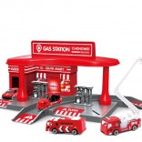 Fire Station with 2 Cars