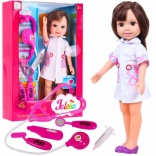 Large Nurse Doll with Medical Accessories for Kids 3+