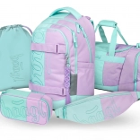 School Set BAAGL Skate Max Sweet: Backpack, Pencil Case, Bag and Sports Duffel