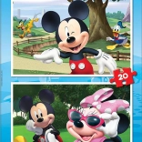 Educa Puzzle Mickey and Friends 2x20 Pieces